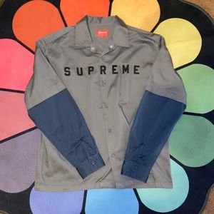Supreme Layered Work Shirt sz M